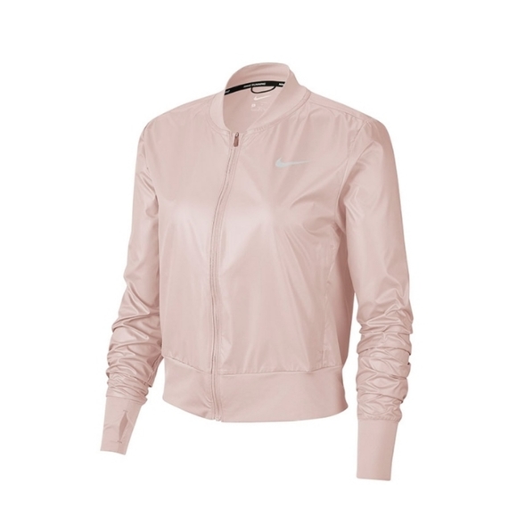 ❤ NIKE Swoosh Running Reflective Bomber Jacket - Picture 10 of 11